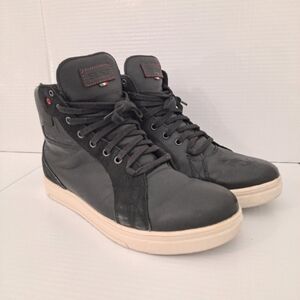 TCX 9400W Street Ace WP Black Motorcycle Ankle Boots Men's US 10.5